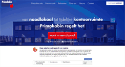 Desktop Screenshot of primakabin.nl